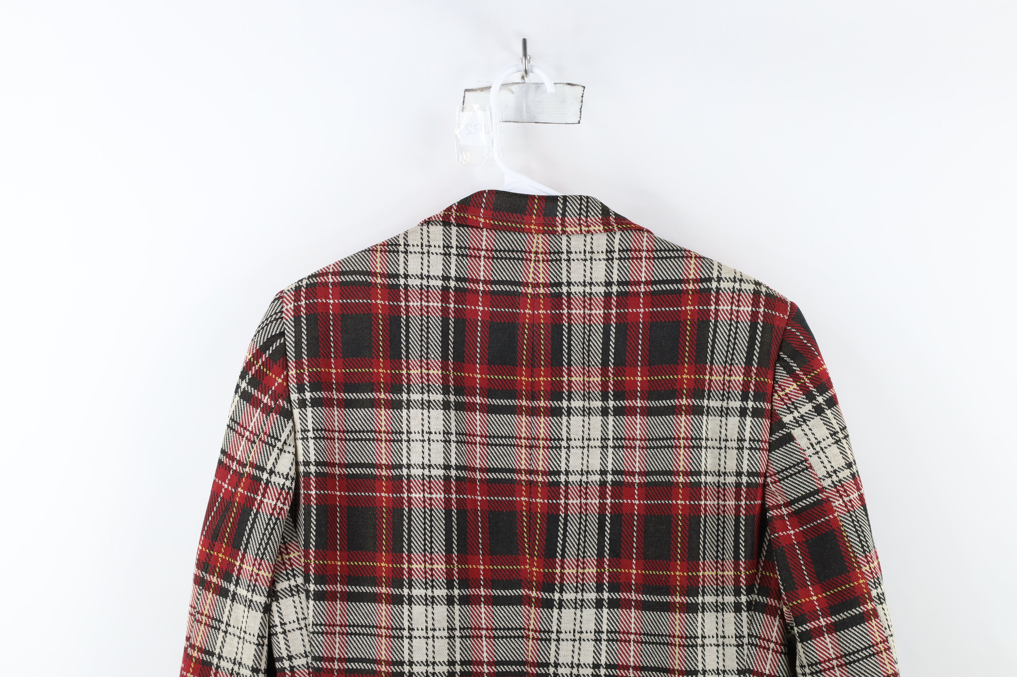 Vintage Vintage 60s 70s Streetwear Suit Coat Blazer Jacket Plaid USA Size US L / EU 52-54 / 3 - 15 Thumbnail