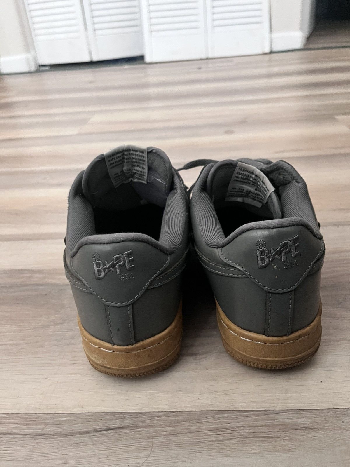 Bape 2013 Glass Leather bapestas Size US 8 / EU 41 - 4 Thumbnail