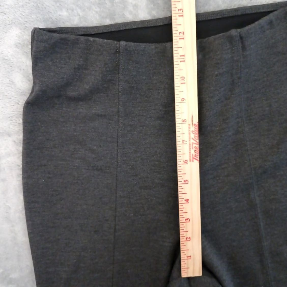 Old Navy Old Navy Pants Womens Medium Gray Skinny Ankle Pull On Elastic Waist Stretch High Rise Inseam 29 in Size 32" / US 10 / IT 46 - 3 Thumbnail