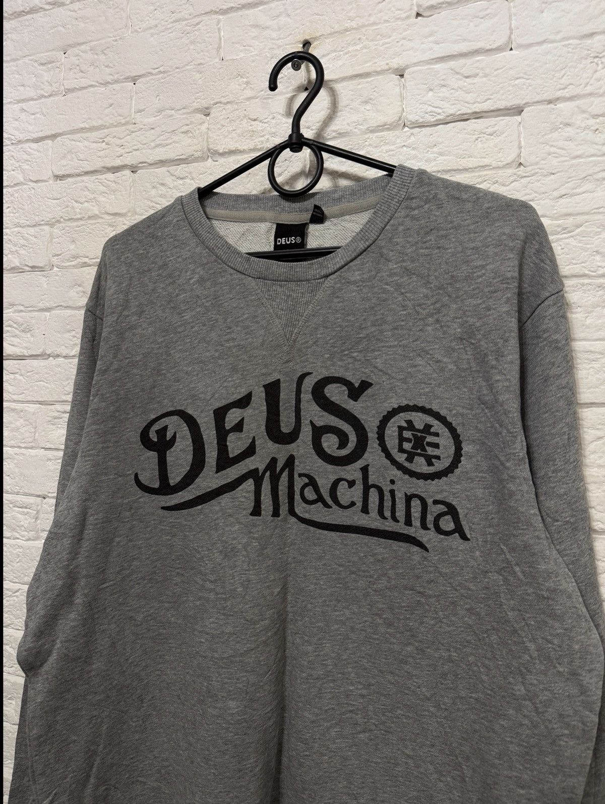 Deus Ex Machina Deus Ex Machina Huge Logo Man Sweatshirt Sz L Size US L / EU 52-54 / 3 - 2 Thumbnail