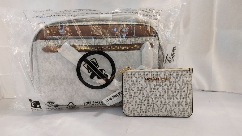 Michael Kors Michael Kors Jet Set Large Logo Crossbody & Card Holder NWT Size ONE SIZE - 2 Thumbnail