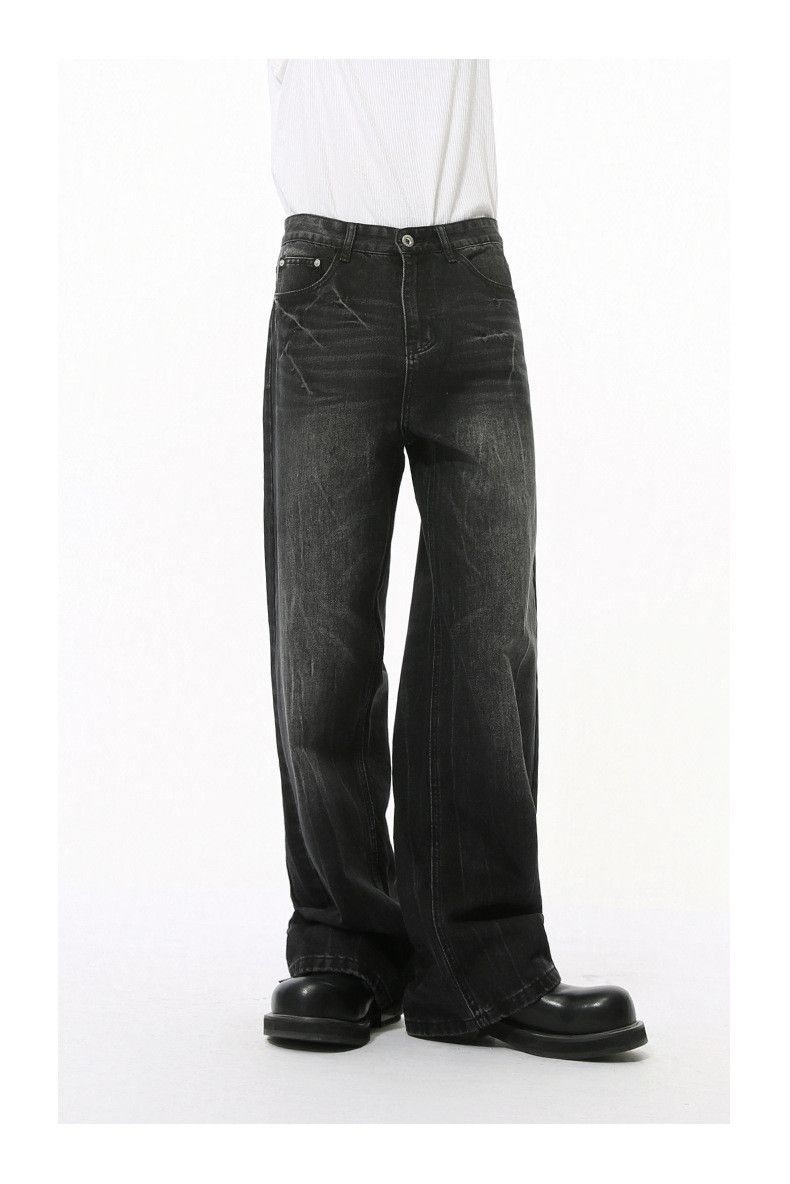 Japanese Brand × Jean American cleanfit washed heavy duty fashionable jeans Size US 34 / EU 50 - 2 Thumbnail