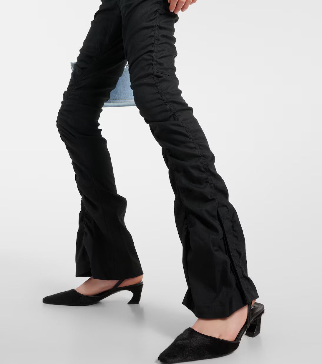 Acne Studios o1y0725 Casual Pant in Black Size 26" / US 2 / IT 38 - 3 Thumbnail