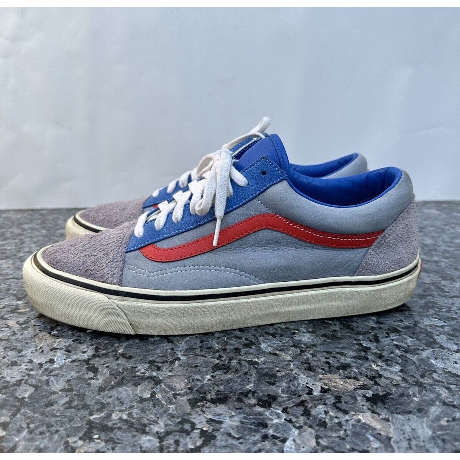 Vans Vans OG Old Skool LXGym Standard Dusty Blue Sneakers 12 Size US 12 / EU 45 - 2 Thumbnail