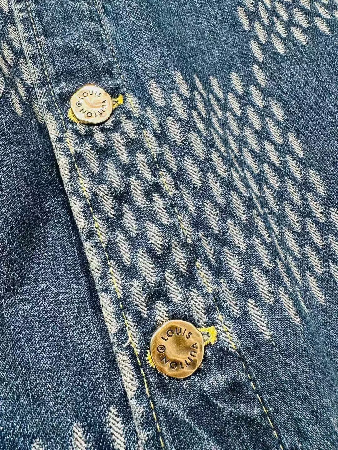 Louis Vuitton Louis Vuitton x Nigo Damier Giant Denim Jacket Size US M / EU 48-50 / 2 - 4 Thumbnail