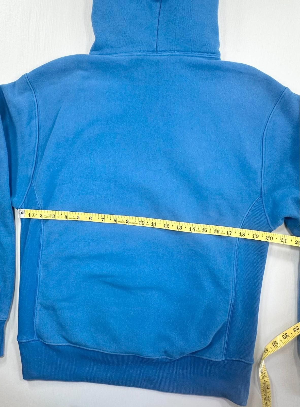 Champion Champion Reverse Weave Drawstring Hoodie Blue Women's M Size M / US 6-8 / IT 42-44 - 4 Thumbnail