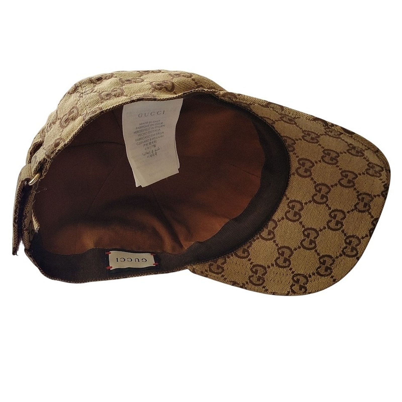 Gucci Rare GUCCI Baseball Cap GG Pattern (58 cm Adjustable) Size ONE SIZE - 2 Thumbnail