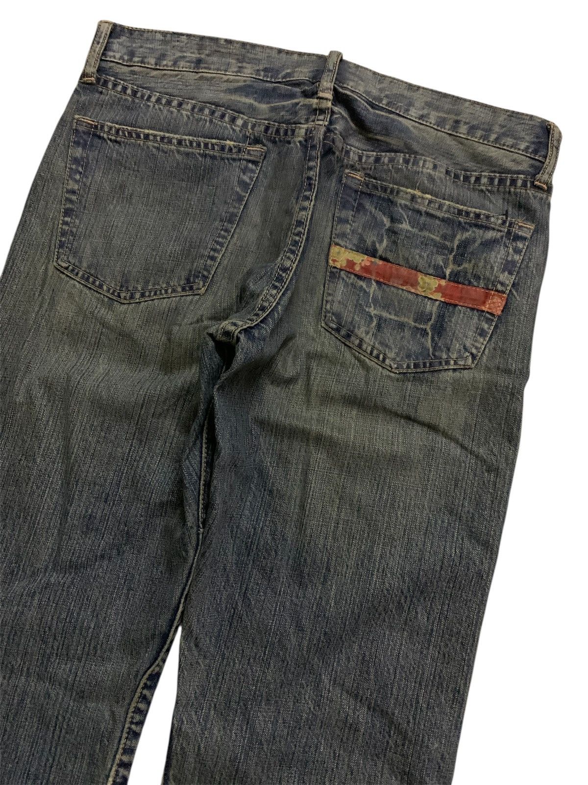 Other 💥Takeo Kikuchi Kurt Cobain Style Patchwork Denim Size US 32 / EU 48 - 4 Thumbnail