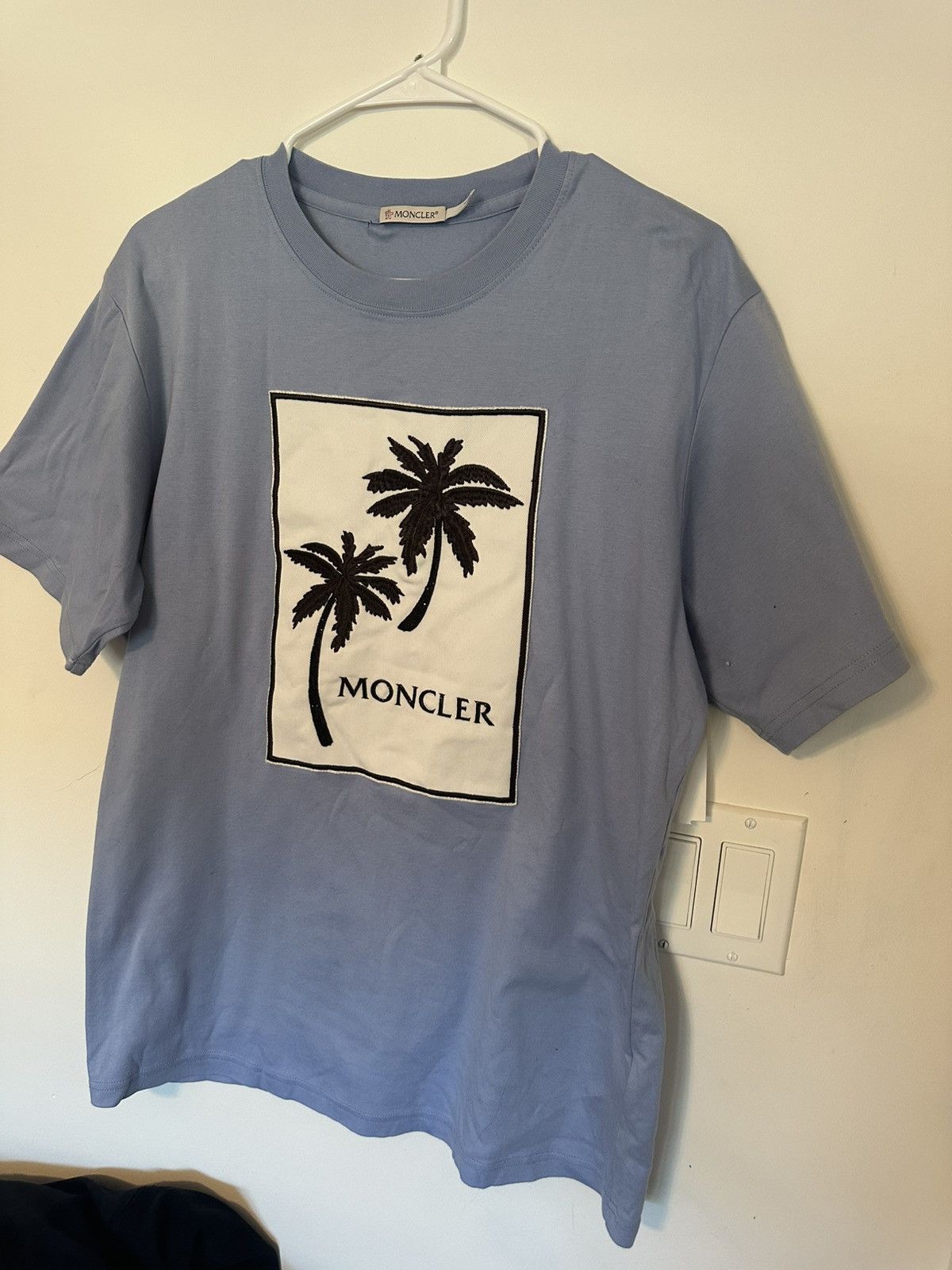 Moncler Moncler T-shirt beaded palm tree logo 2023 Size M / US 6-8 / IT 42-44 - 4 Thumbnail