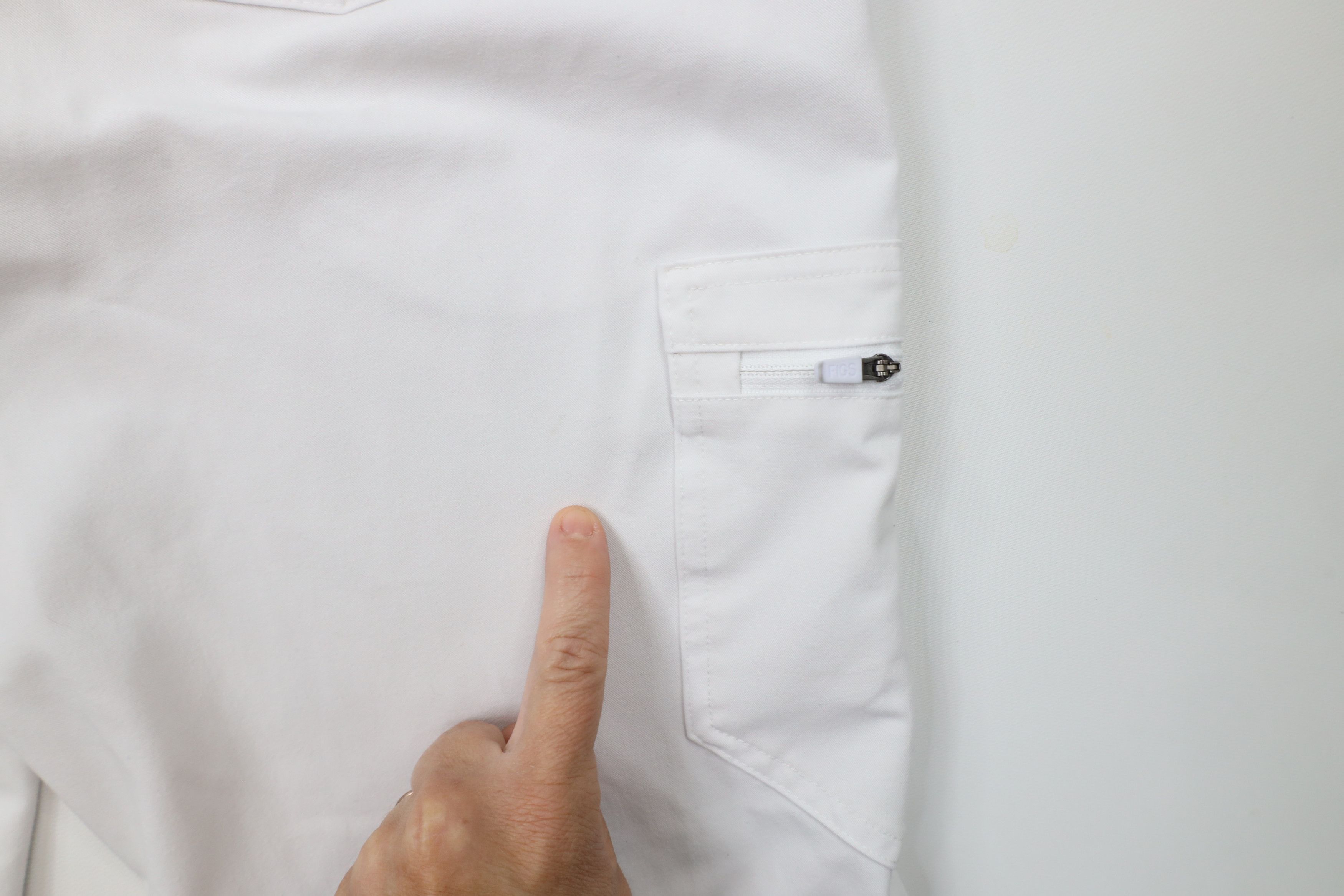 Vintage Figs Technical Collection Nurse Scrubs Joggers Pants White Size 25" / US 0 / IT 36 - 13 Thumbnail