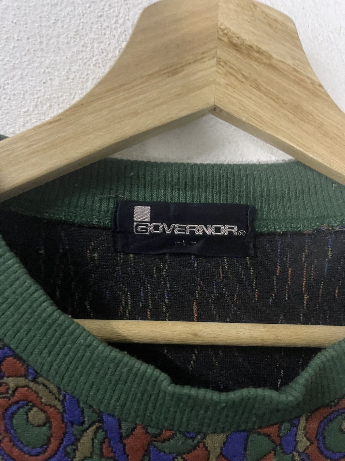 Vintage Vintage GOVERNOR Brand Sweatshirt Size US L / EU 52-54 / 3 - 10 Thumbnail