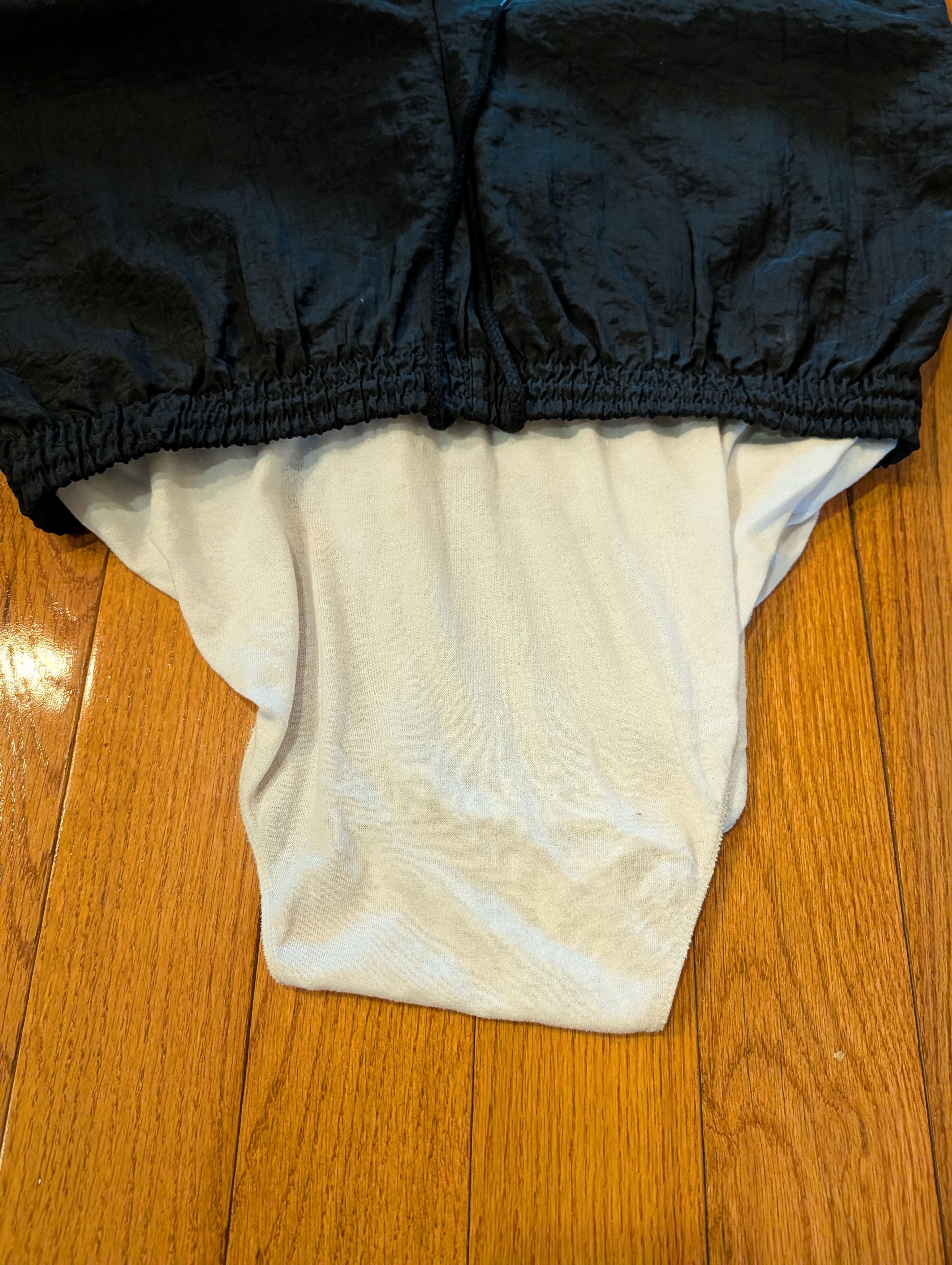 Adidas Vtg 90s Adidas Trefoil Big Logo Spellout Athletic Shorts Size US 34 / EU 50 - 7 Thumbnail