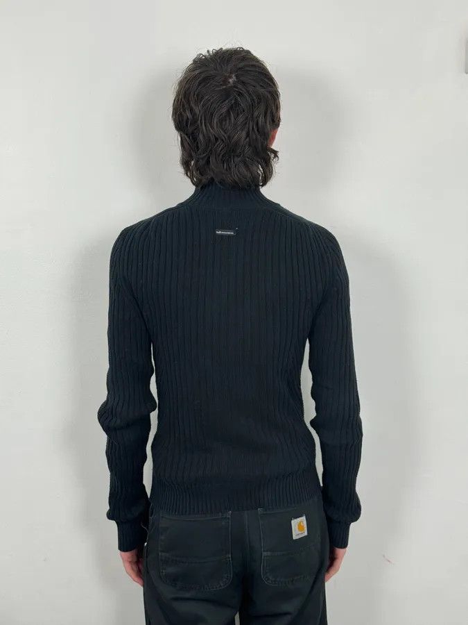 Dolce & Gabbana 2000s Dolce & Gabbana Black Wool Zip-Up Sweater Size US S / EU 44-46 / 1 - 3 Thumbnail