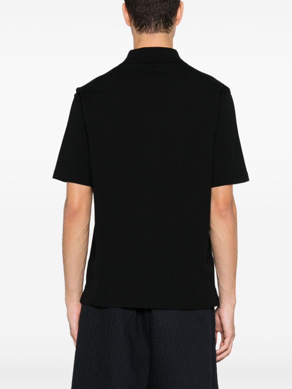 Lanvin o1h1sh11224 Classic Polo Shirt in Black Size US M / EU 48-50 / 2 - 3 Thumbnail