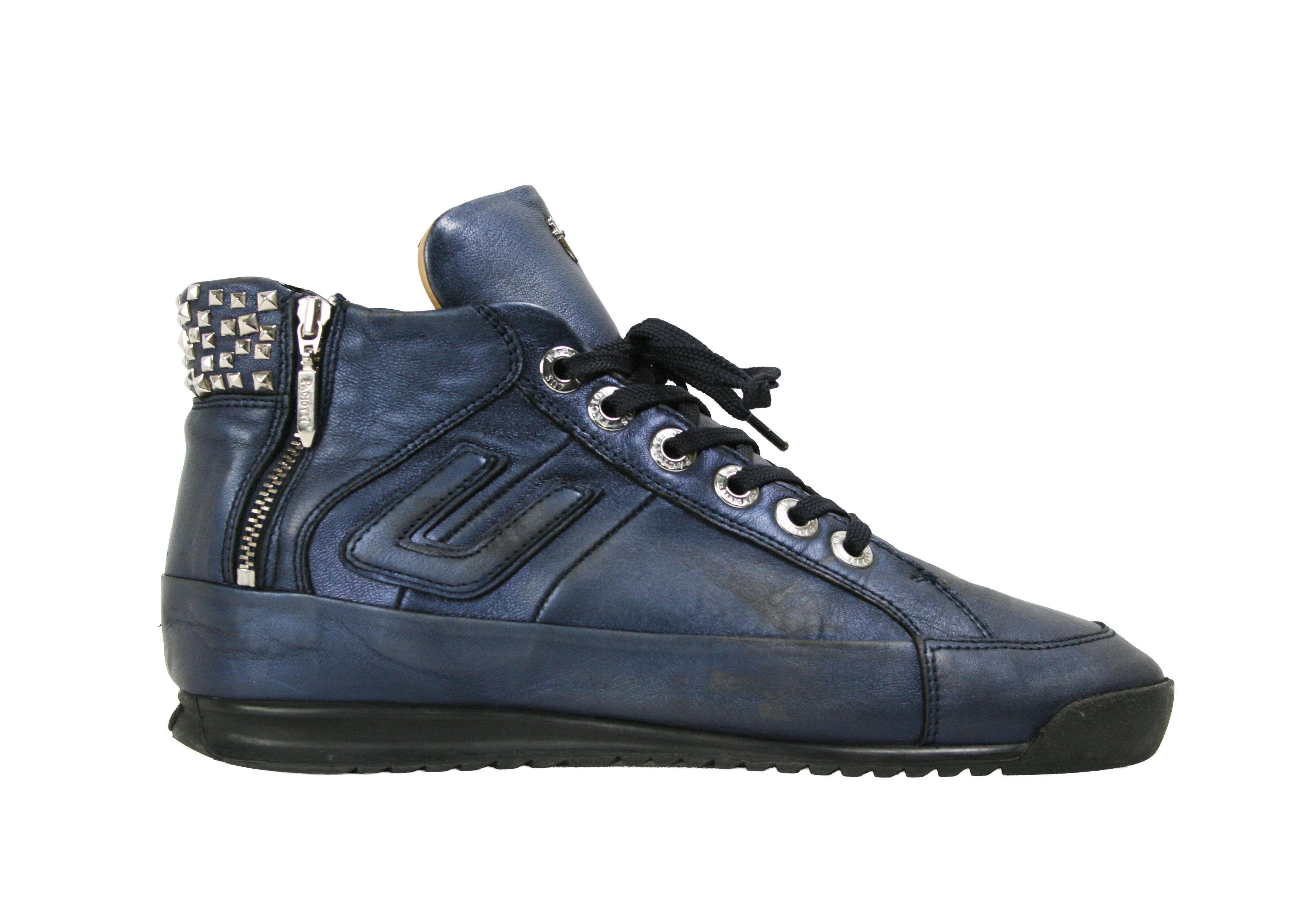 Paciotti 00S Y2K Rockstuds Side Zip Sneakers Vintage Size US 7 / IT 37 - 2 Thumbnail