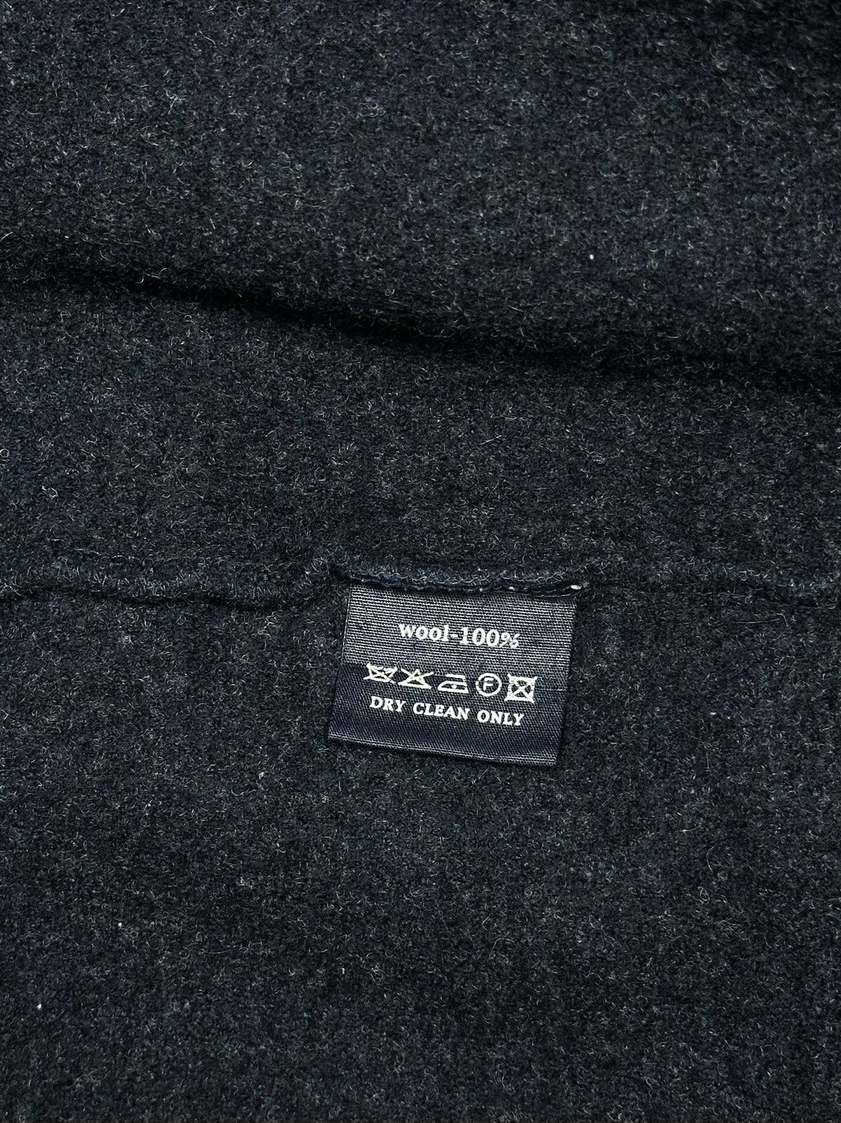 45rpm 2010s 45RPM DARK INDIGO DYED WOOD BUTTONS WOOL SWEATER Size US M / EU 48-50 / 2 - 6 Thumbnail