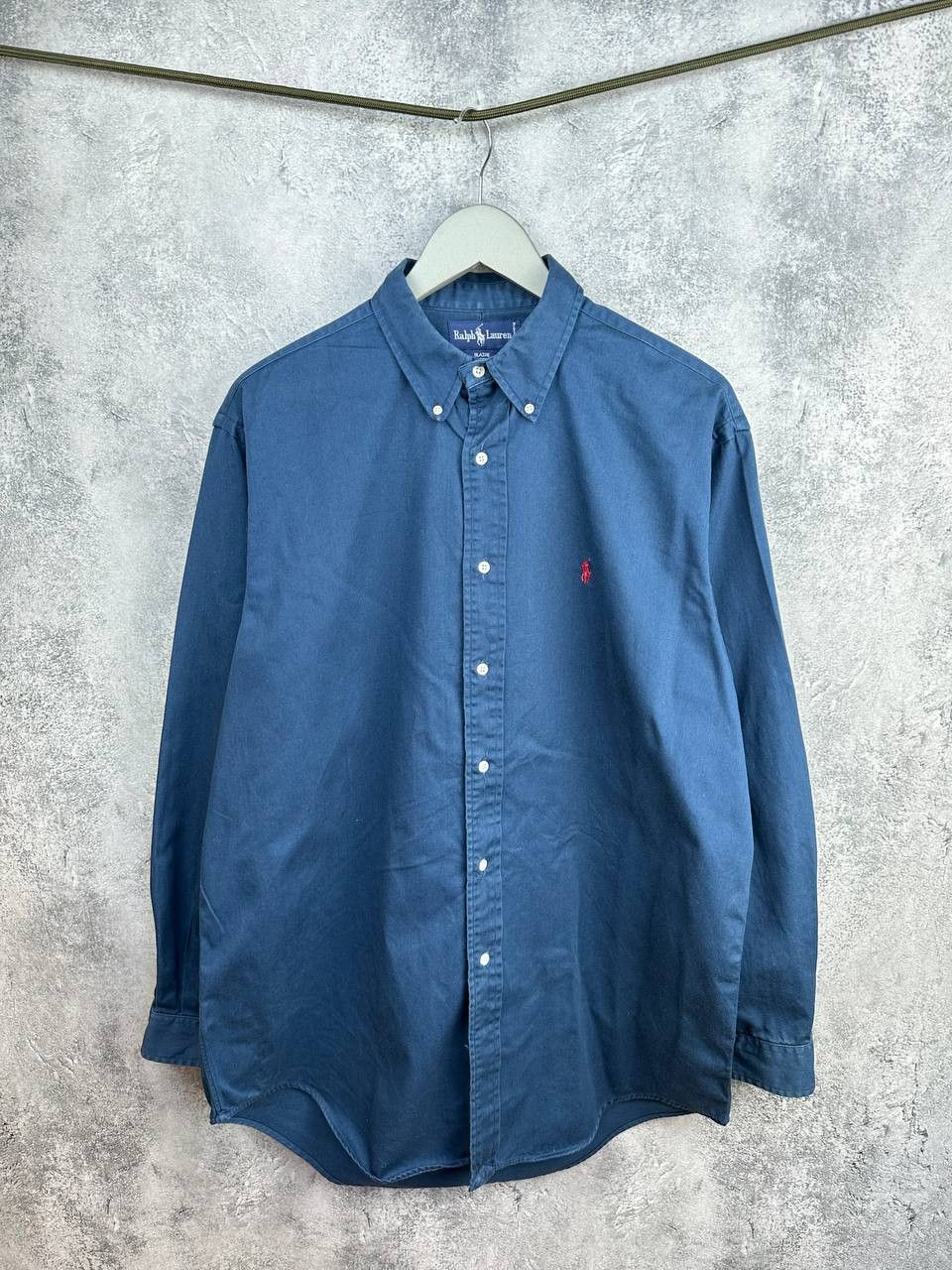 Ralph Lauren Blaire Jeans Shirt Vintage Cotton Button Up LS