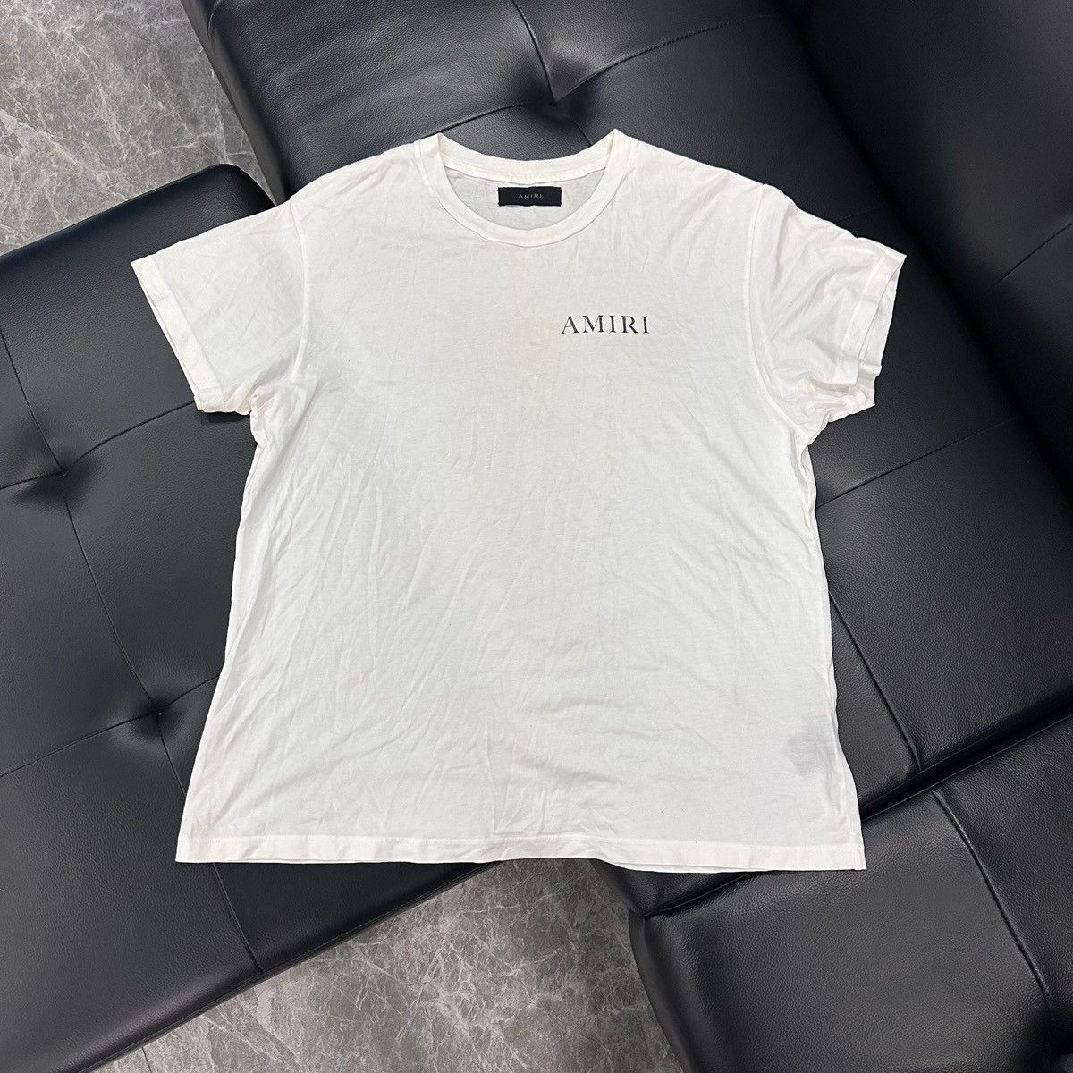 Amiri Amiri Leaf Logo T-Shirt Size US M / EU 48-50 / 2 - 1 Thumbnail