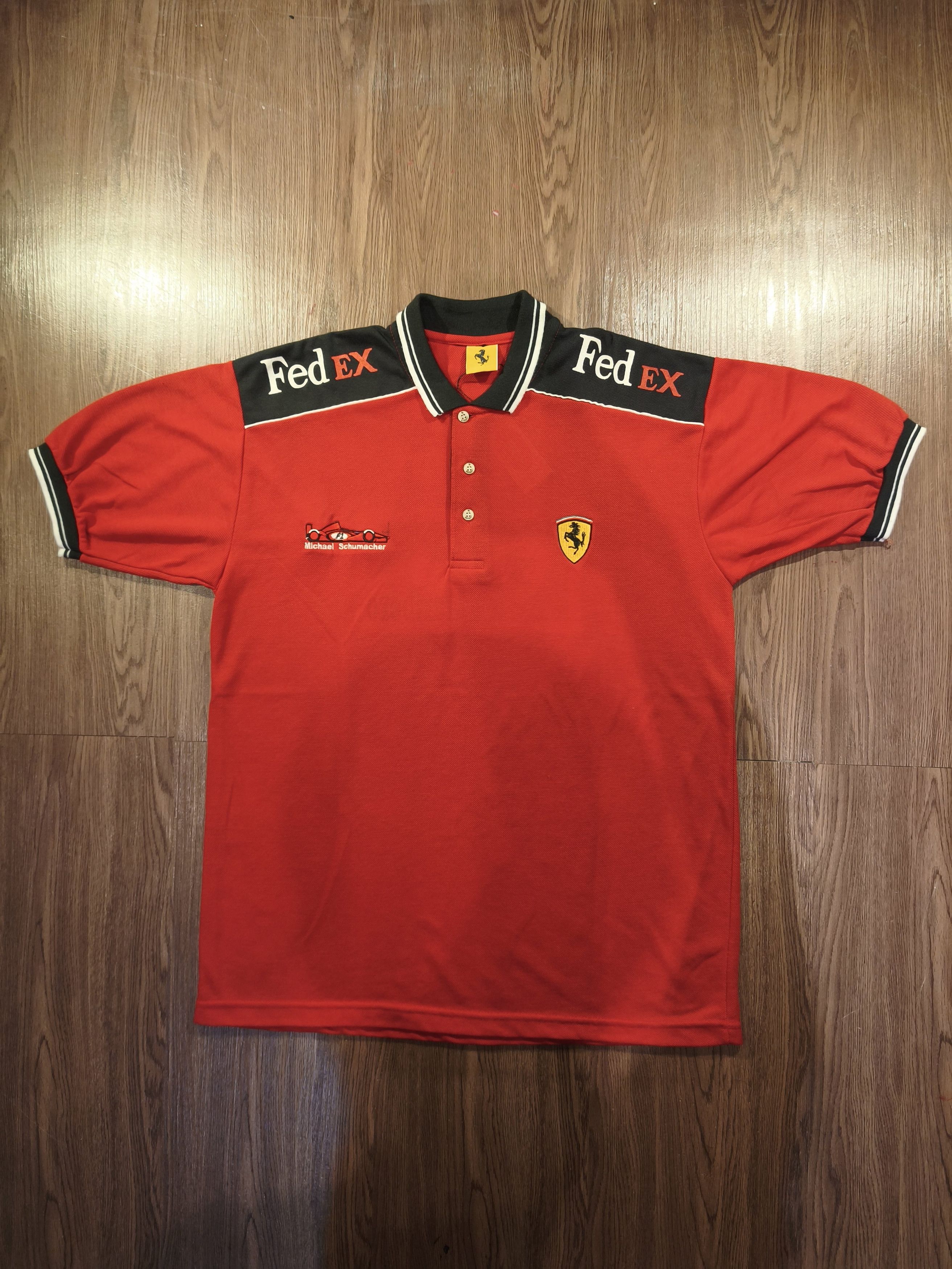 Ferrari Ferrari FedEx F1 World Championship Polo Shirt Size US XL / EU 56 / 4 - 1 Thumbnail