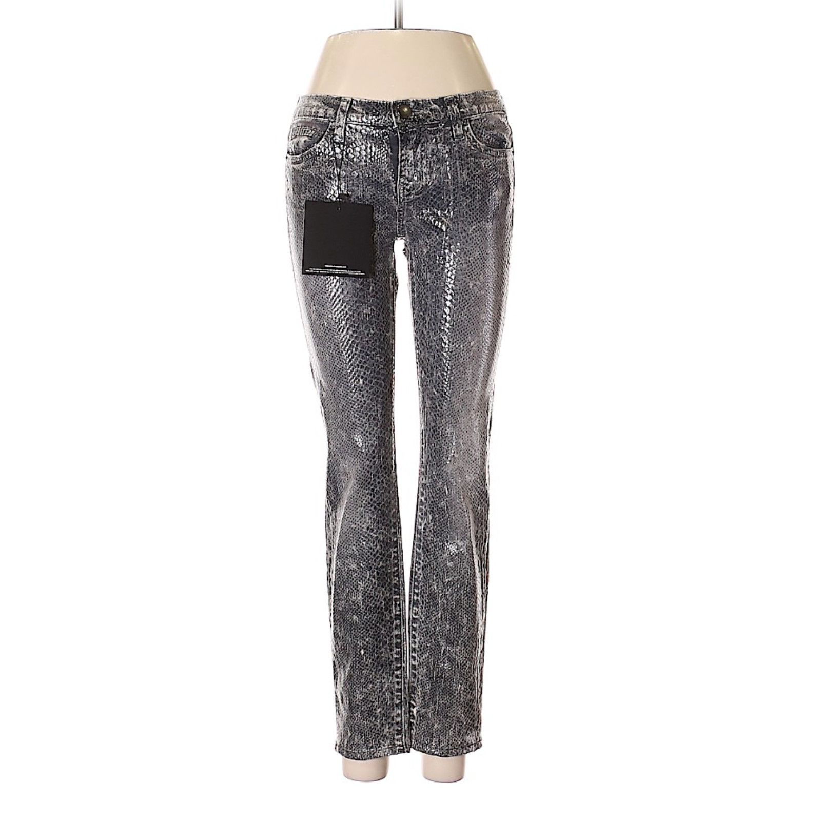 Current Elliott CURRENT ELLIOTT Ankle Skinny 26 Snakeskin Jeggings Jeans Grailed