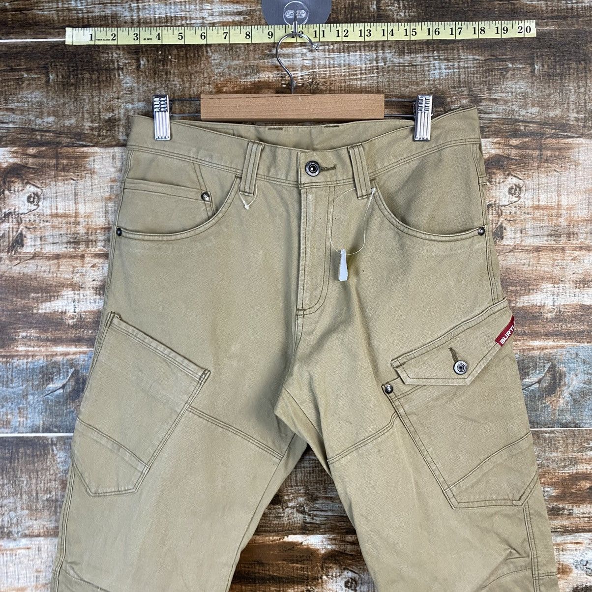 Japanese Brand DL Burtle Beige Cargo Multipocket Pants #C1134 Size US 30 / EU 46 - 4 Thumbnail