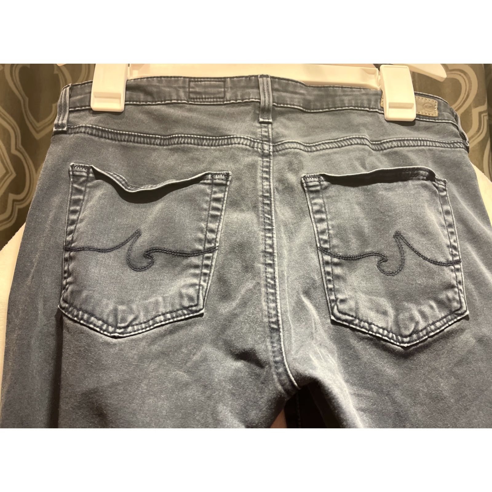 Vintage Adriano Goldschmied the Prima Crop cigarette crop 27 Women Jeans Gray Cigarette Crop Crop 60% cotton 30% modal 8% polyester Size ONE SIZE - 4 Thumbnail