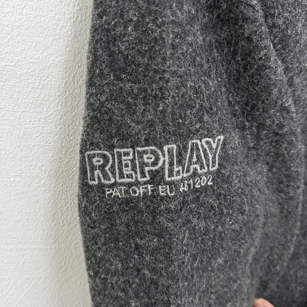 Japanese Brand × Vintage Vintage Replay Italy Sweater Zipper Ups Pat Off EU Size US XL / EU 56 / 4 - 12 Thumbnail