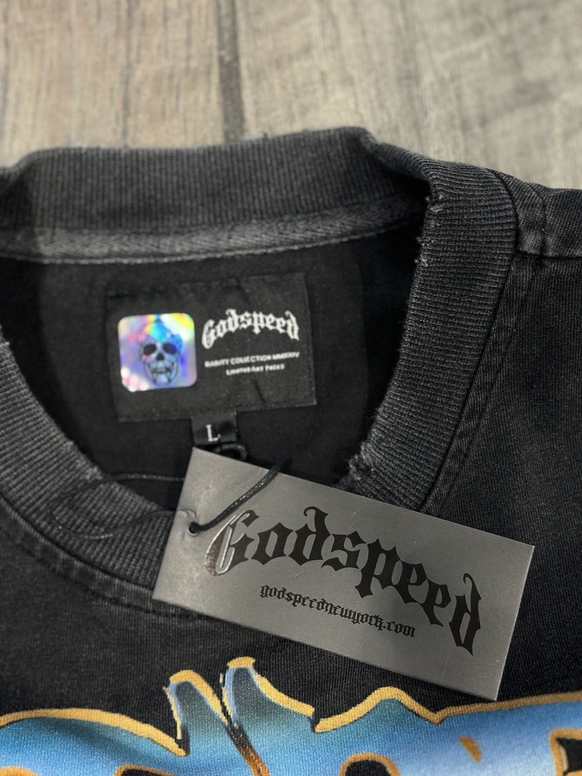 Godspeed GODSPEED VIRTUOSO TEE BLACK Size US M / EU 48-50 / 2 - 3 Thumbnail