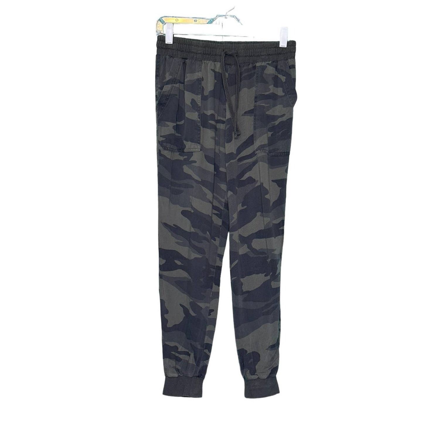 Splendid Splendid green camo pull on jogger pants size XS Size 30" / US 8 / IT 44 - 8 Thumbnail