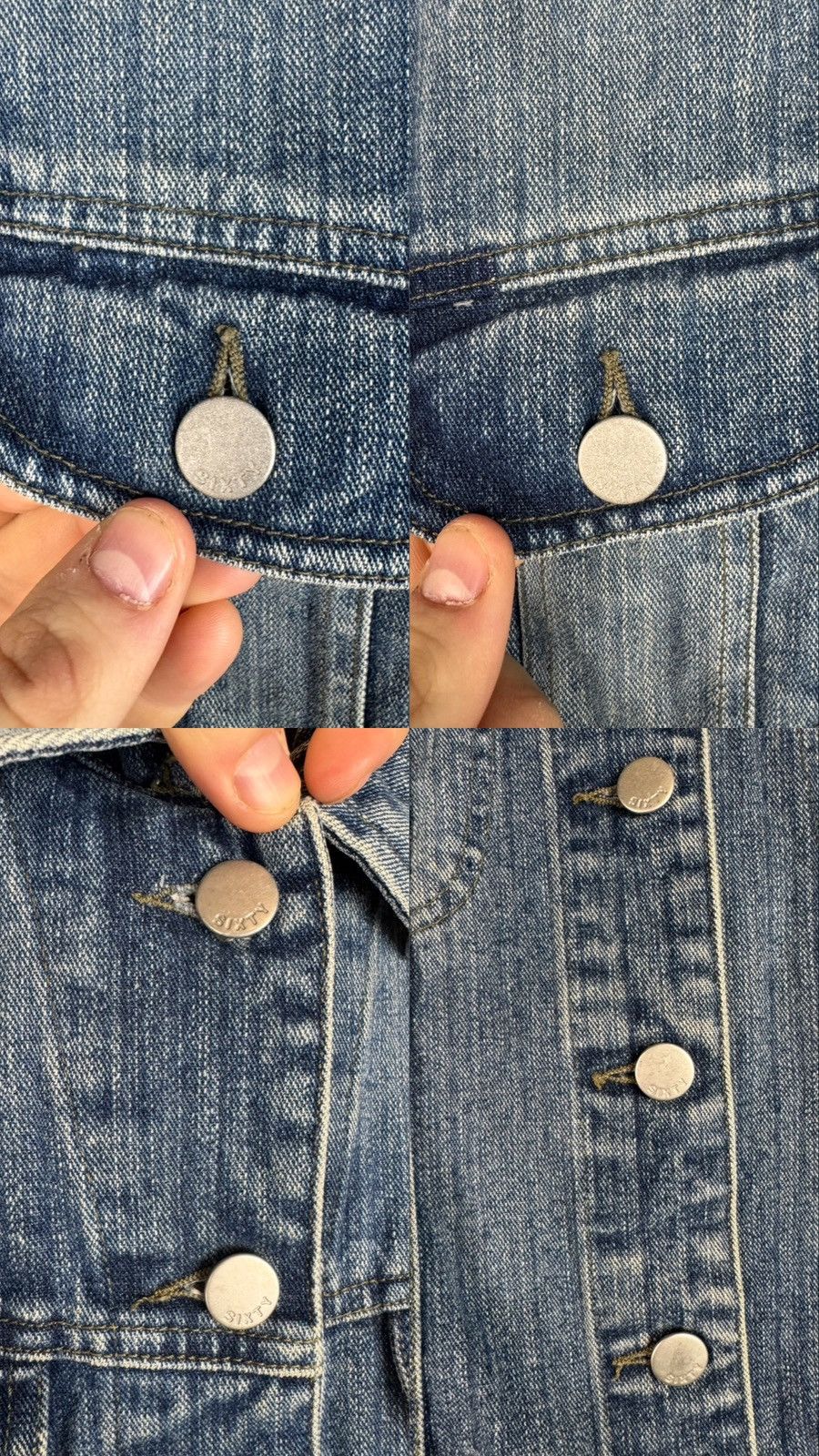 Miss Sixty Miss Sixty Vintage Denim Trucker Vest Made in Italy Y2K Size M / US 6-8 / IT 42-44 - 13 Thumbnail