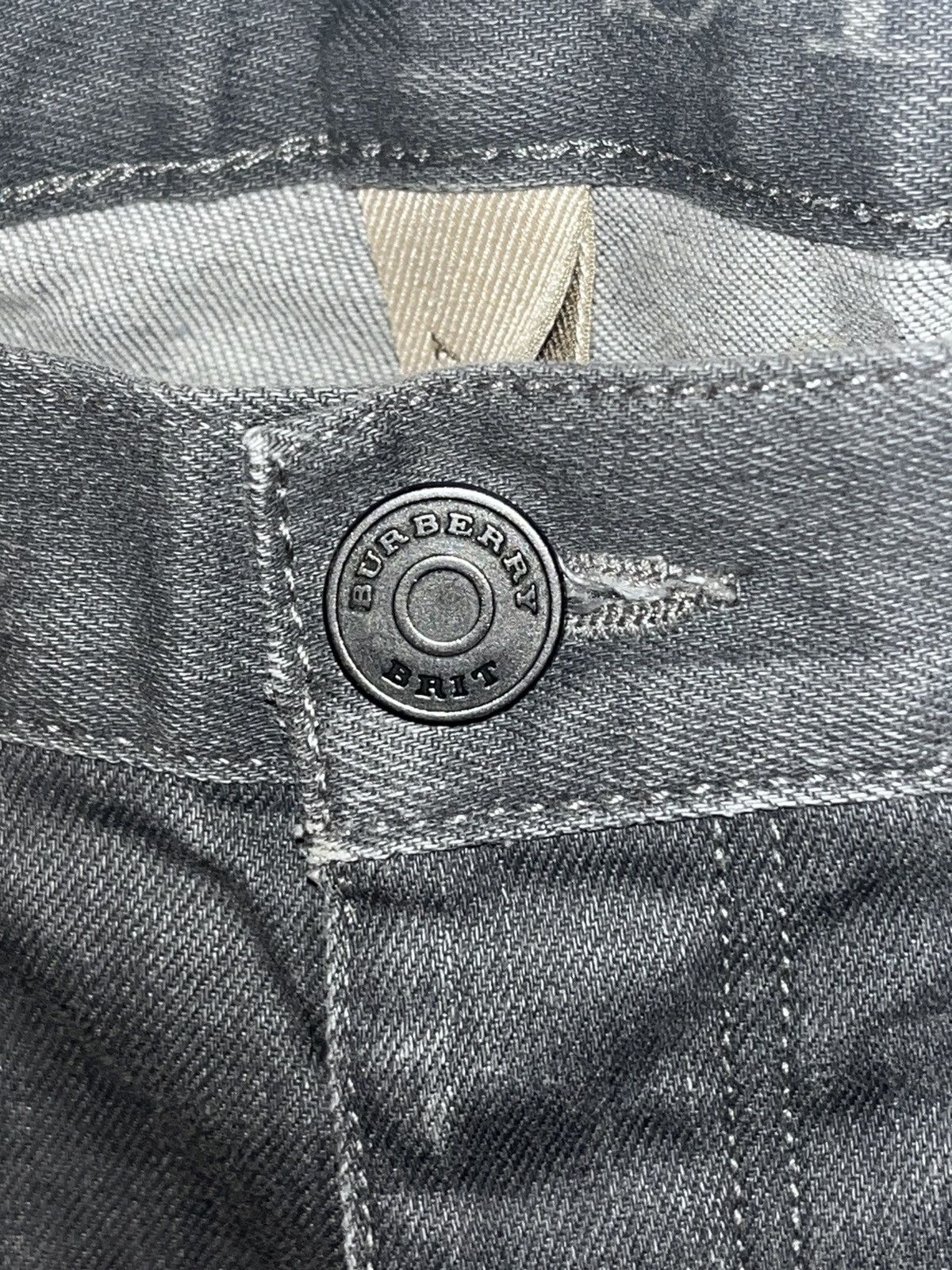 Burberry × Burberry Prorsum Burberry Grey Steadman Slim-Fit Jeans Size 36 Size US 36 / EU 52 - 5 Thumbnail