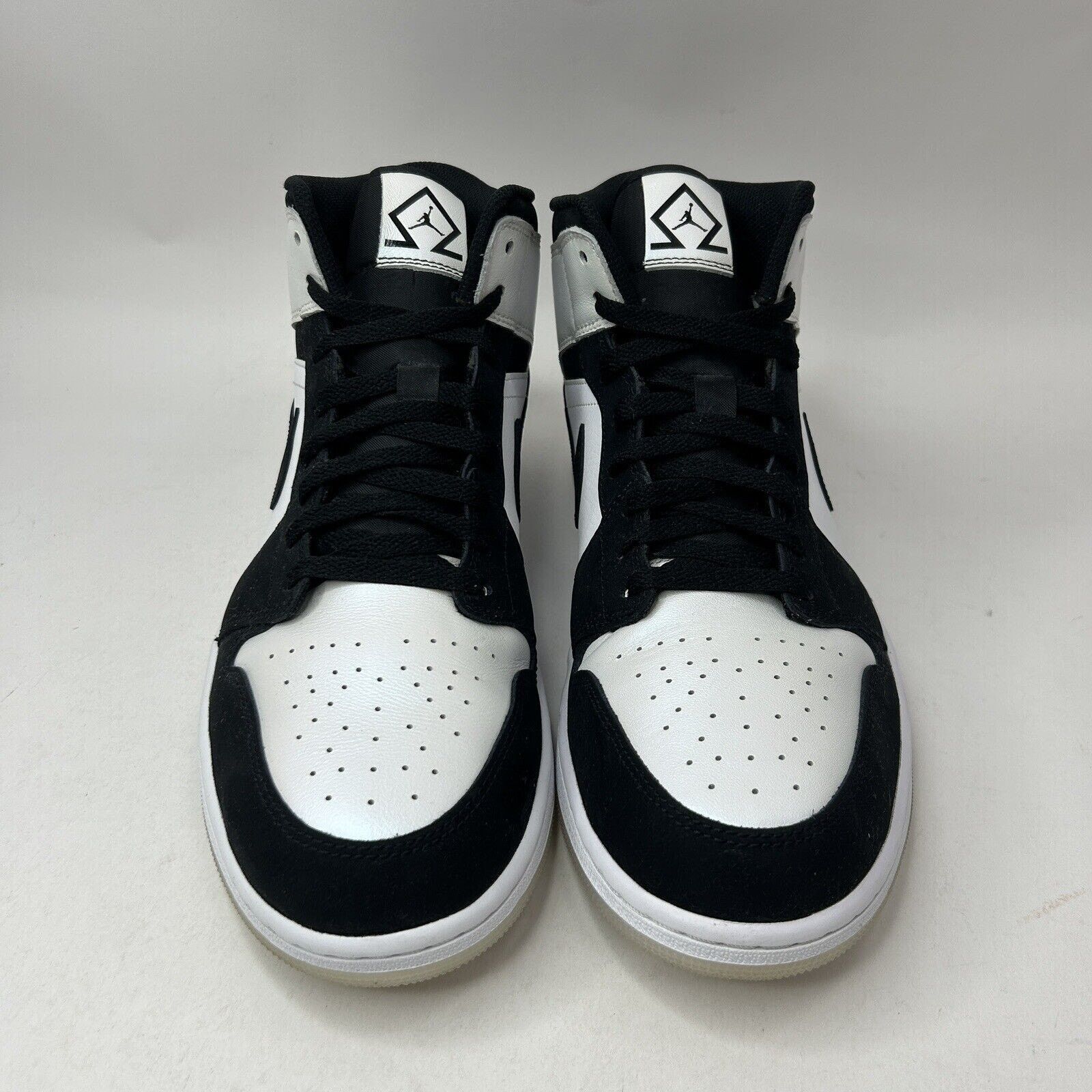 Jordan Brand Nike Shoes Air Jordan 1 Mid SE “Diamond Shorts” DH6933-100 Size US 13 / EU 46 - 2 Thumbnail