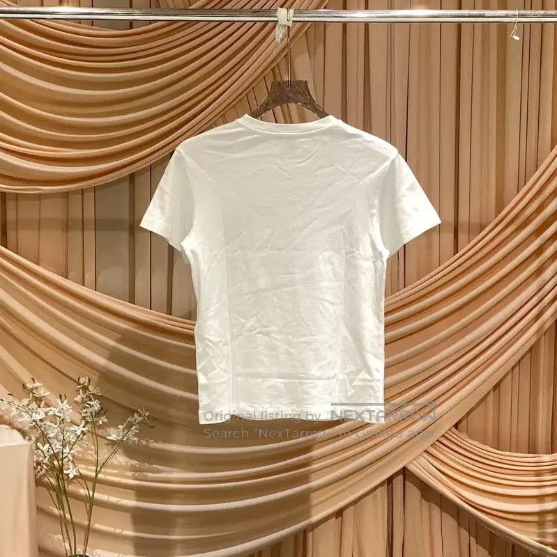 Louis Vuitton Louis Vuitton White Cotton Women's T. Size XS / US 0-2 / IT 36-38 - 2 Thumbnail