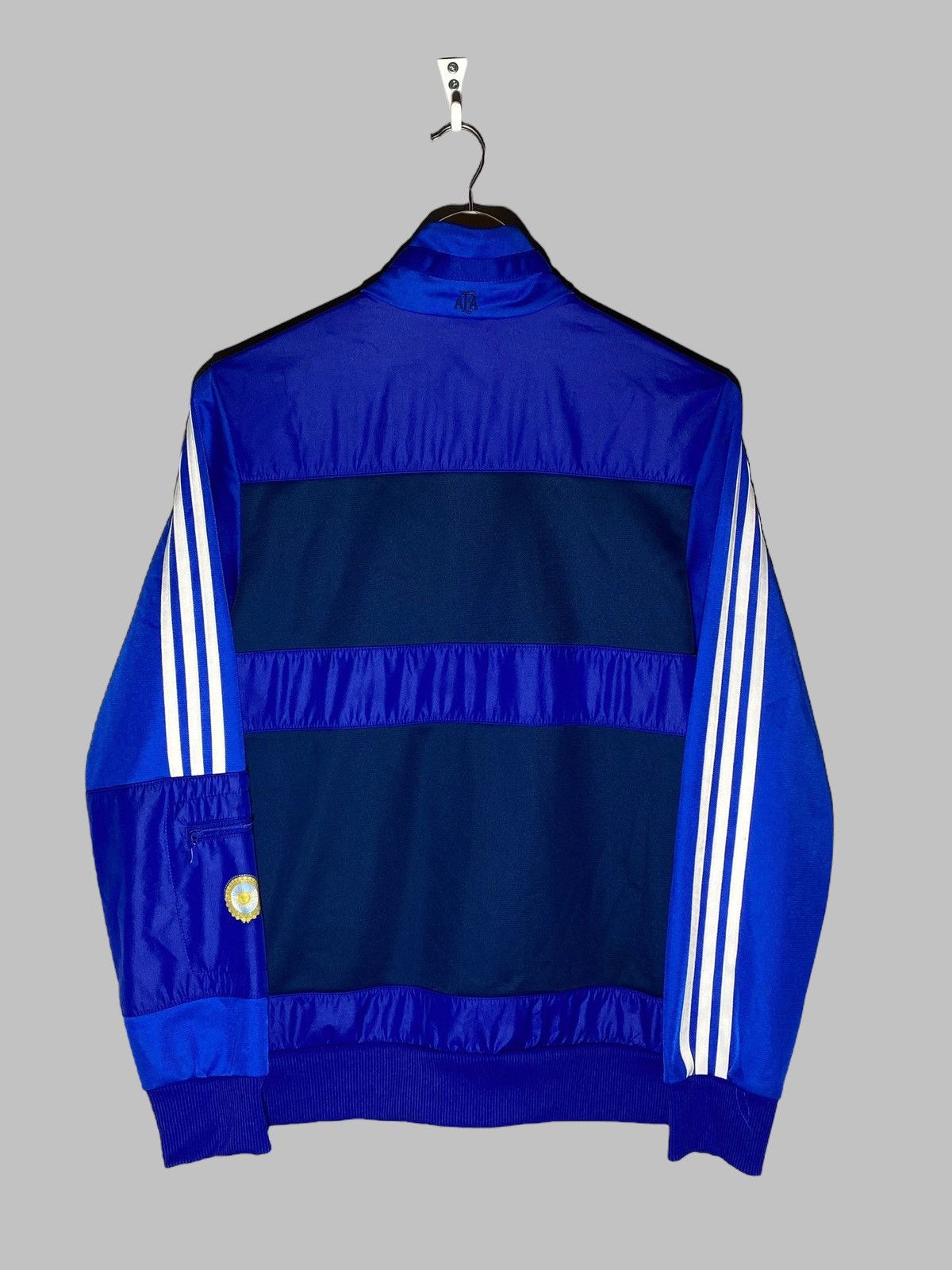 Adidas Adidas Argentina National Team 2010/11 Soccer Track Jacket Size US S / EU 44-46 / 1 - 2 Thumbnail