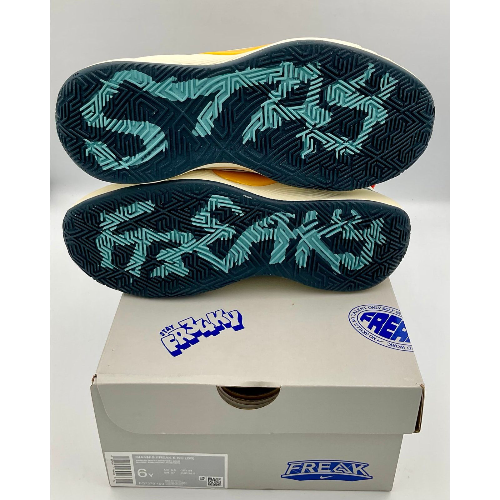 Nike Nike Giannis Freak 6 GS Olympic Origins FQ7379400 Sz 6 Size US 6 / EU 39 - 7 Thumbnail
