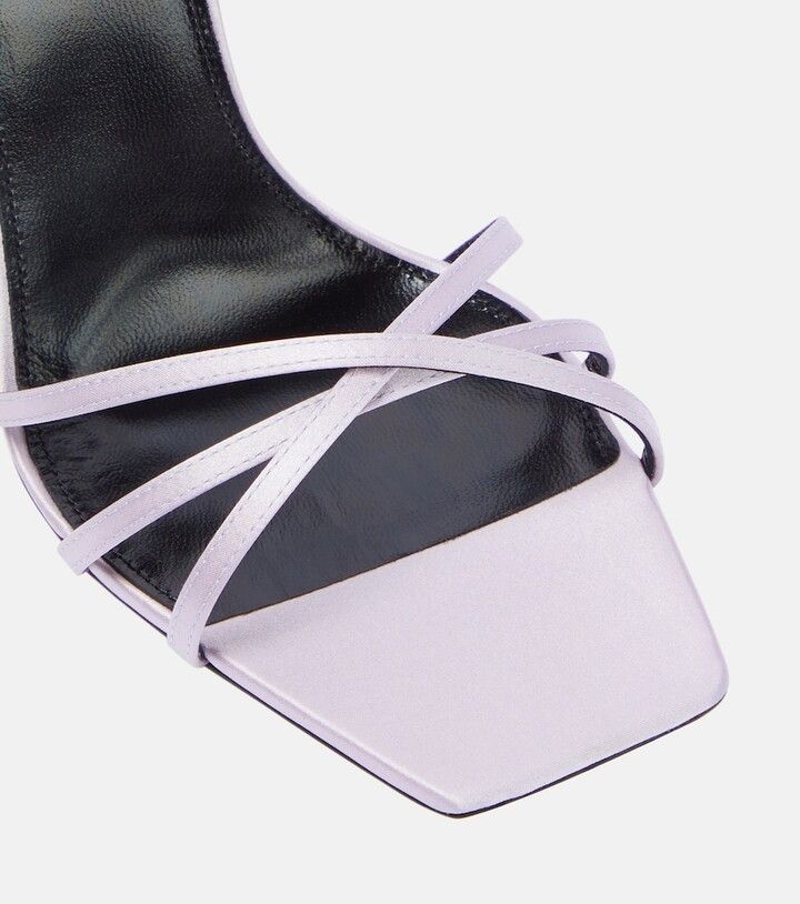 Saint Laurent Paris o1b1hav110724 Nuit Sandals in Purple Size US 11 / IT 41 - 3 Thumbnail