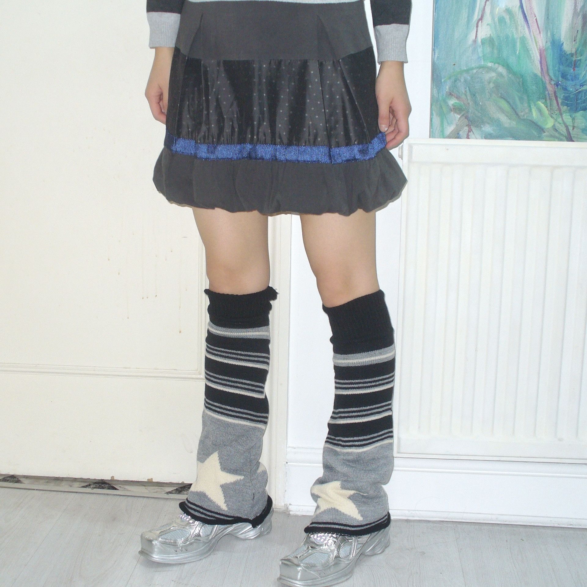 Other Grey star leg warmer Size ONE SIZE - 1 Thumbnail