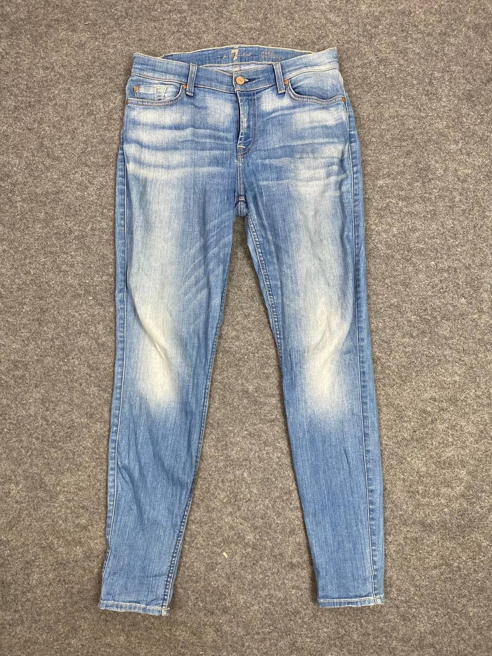 7 For All Mankind 7 for all mankind distressed denim nice design Size 32" / US 10 / IT 46 - 7 Thumbnail