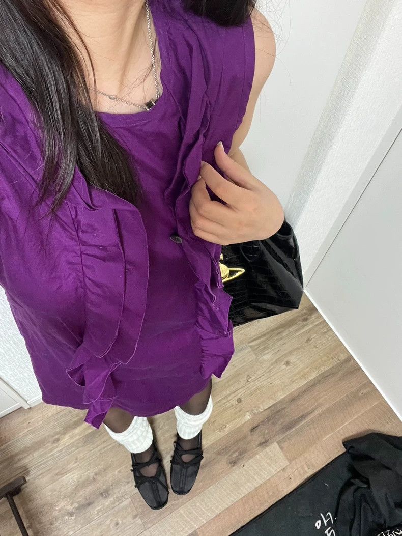 Comme des Garcons Comme des Garcons Violet dress Size S / US 4 / IT 40 - 1 Thumbnail