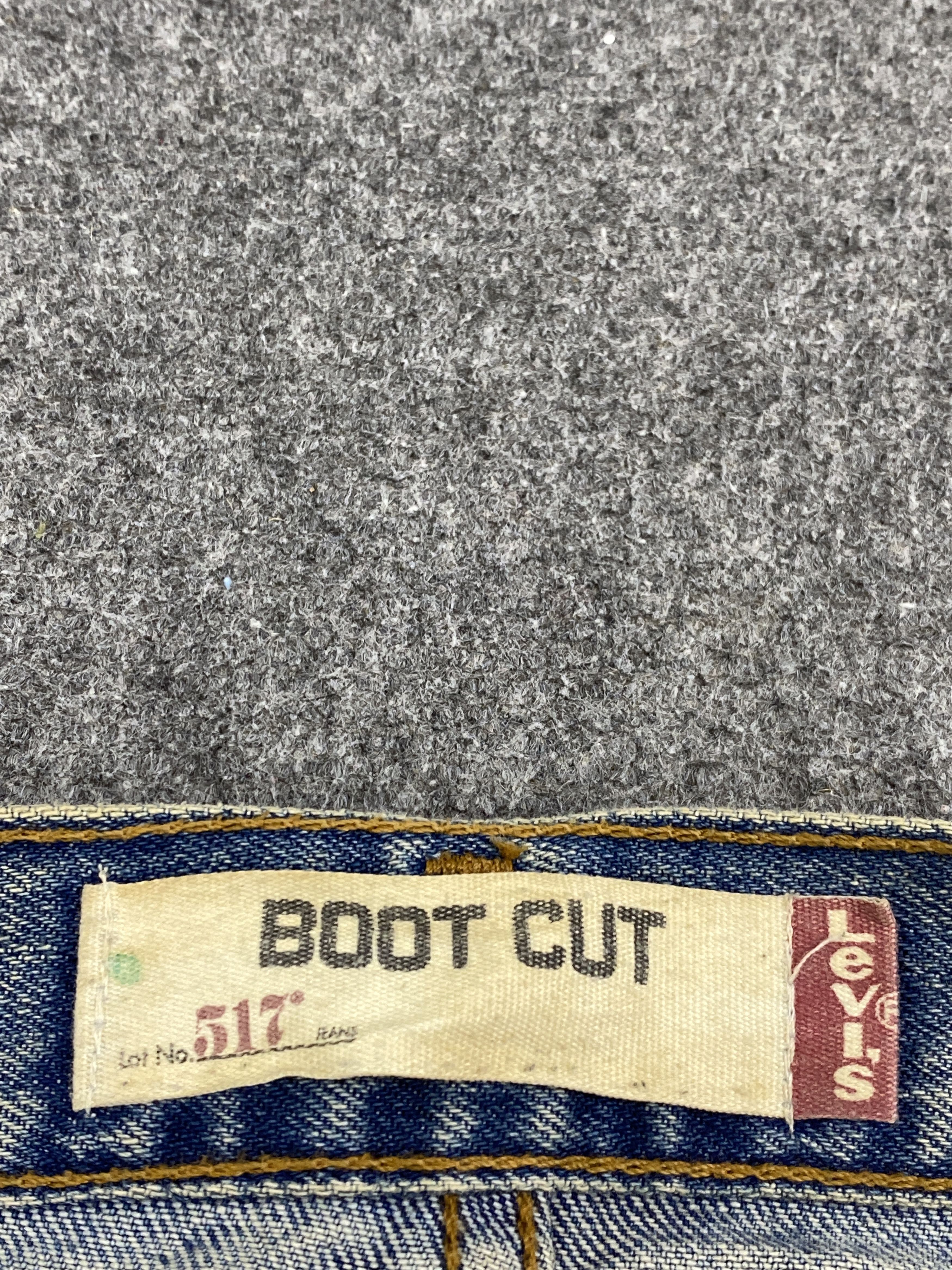 Levi's × Vintage Vintage Levis 517 Rusty Flared Dirty Jeans Size US 42 / EU 58 - 6 Thumbnail