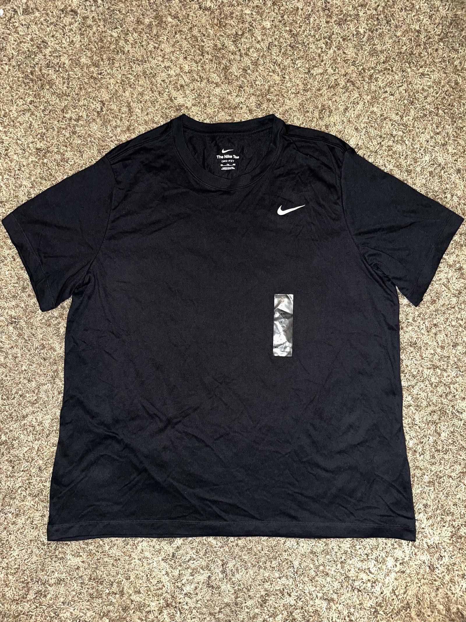 Nike Nike Men's Dri-FIT Fitness Training Short Sleeve T-Shirt Size US XXL / EU 58 / 5 - 1 Thumbnail