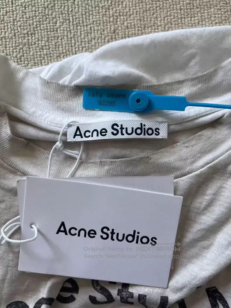 Acne Studios Acne Studios 1996 series emblem loose retro spray-painted Size US S / EU 44-46 / 1 - 5 Thumbnail