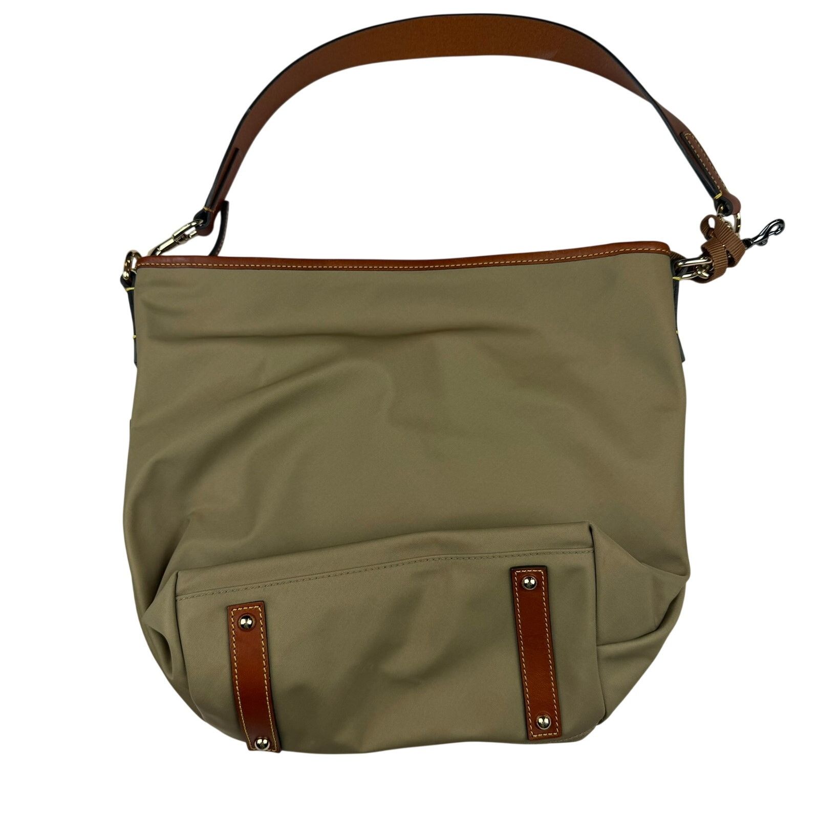 Dooney & Bourke Dooney & Bourke Khaki Nylon Hobo Shoulder Bag Size ONE SIZE - 2 Thumbnail