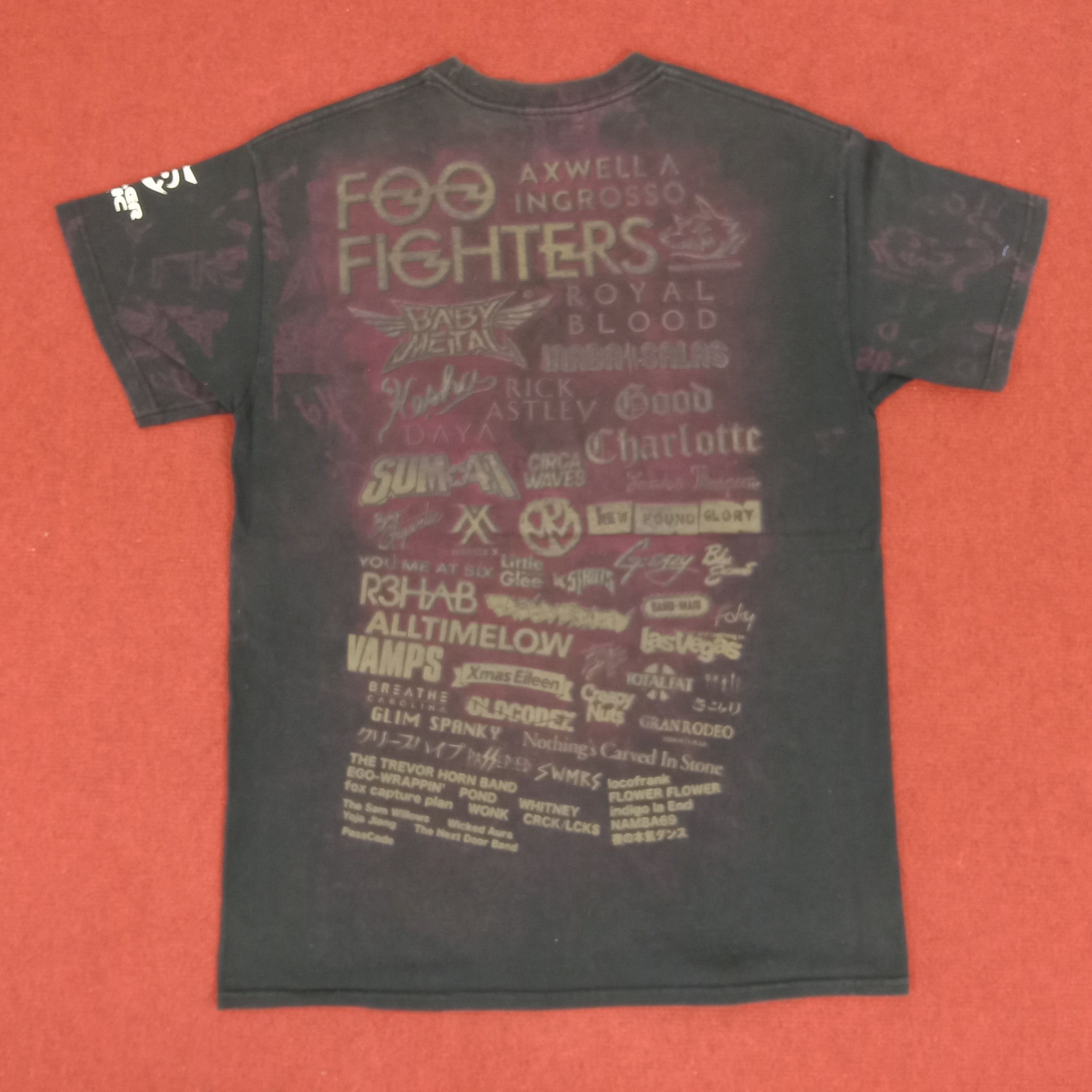 Kasabian Calvin Harris Music Festival Summer Sonic Tshirt