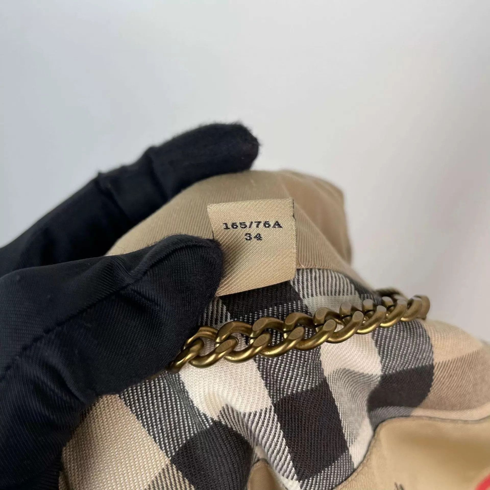 Burberry Burberry 34 Khaki Cotton Trench Coat 95 New Size XXS / US 00 / IT 34 - 7 Thumbnail