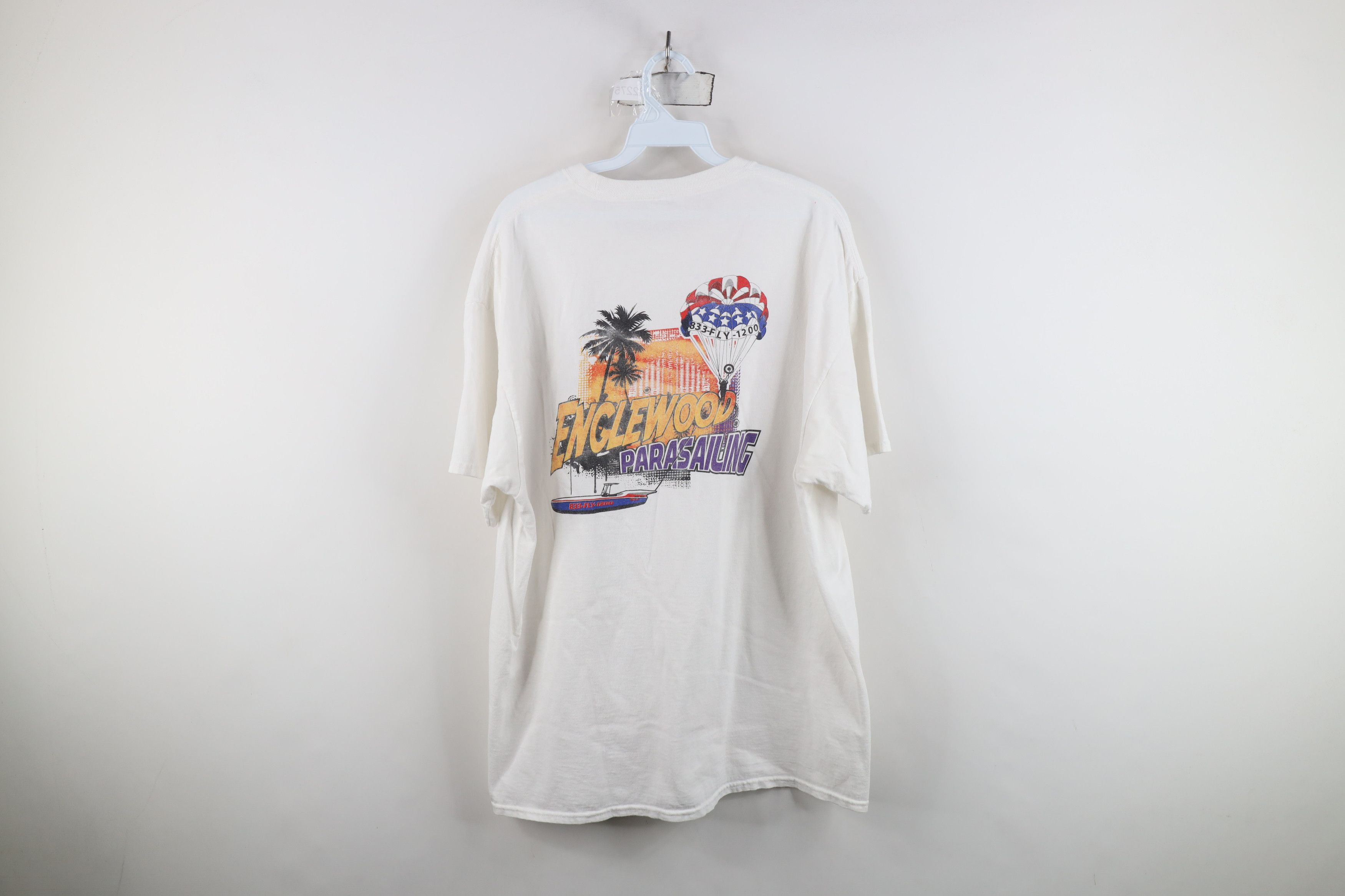 Vintage Vintage Y2K Streetwear Parasailing Short Sleeve T-Shirt Size US XL / EU 56 / 4 - 11 Thumbnail