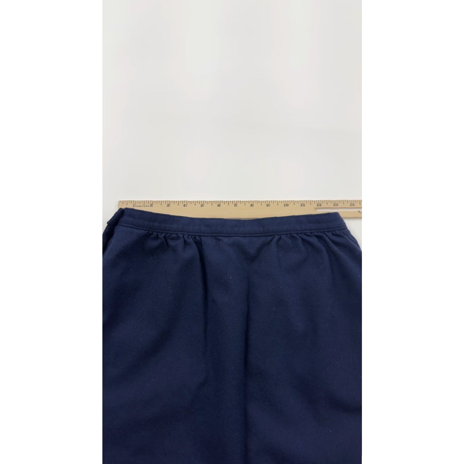 Pendleton VINTAGE Pendleton Skirt Women’s 2 Navy Blue Wool Pencil Made In USA Women's Knee Length Lined Pockets 16 (tagged 16) Size 2 Size 26" / US 2 / IT 38 - 7 Thumbnail