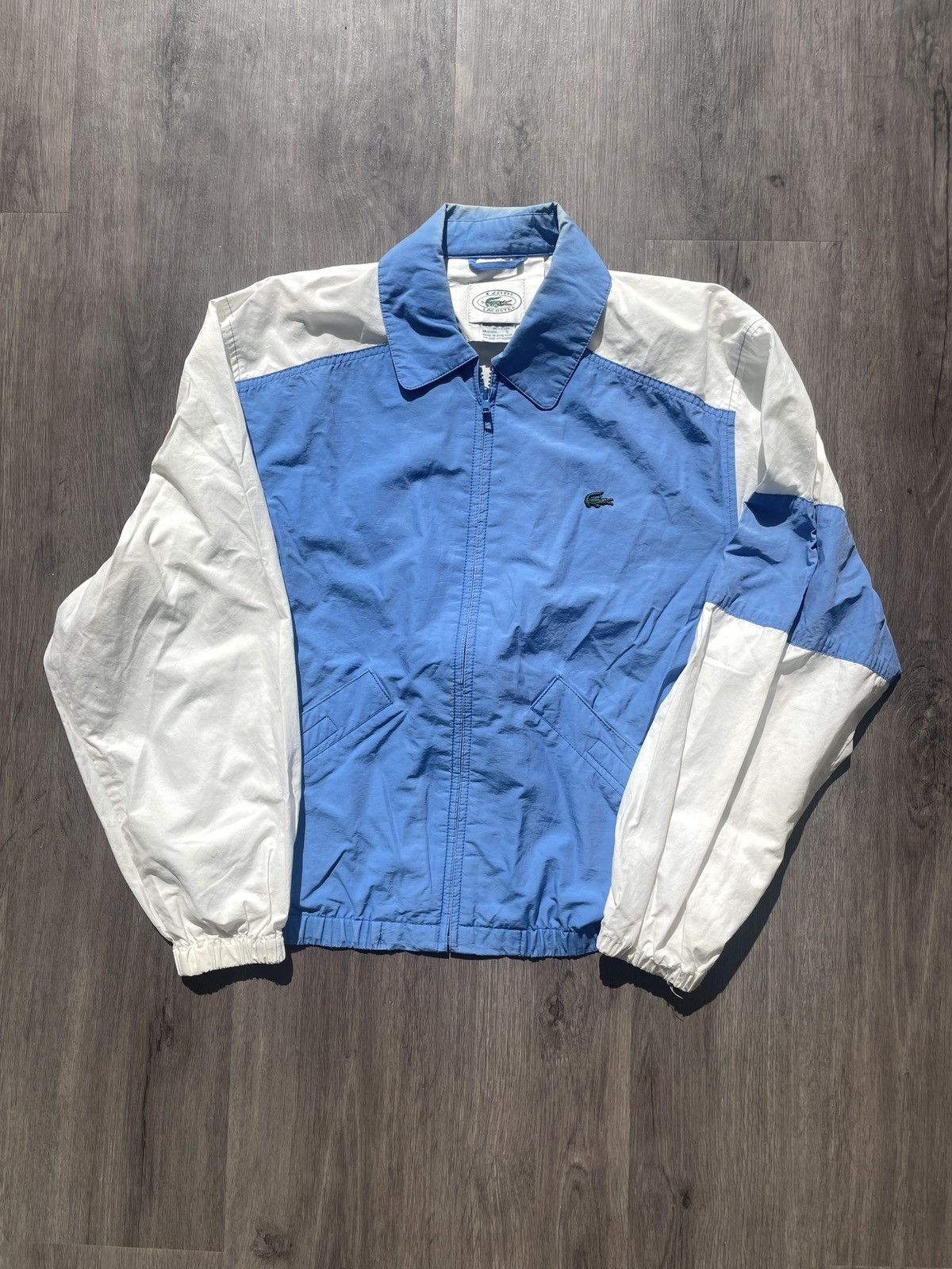 Lacoste Vintage Lacoste “Tennis Prep” Windbreaker Jacket (Sz. S) Size US S / EU 44-46 / 1 - 1 Thumbnail