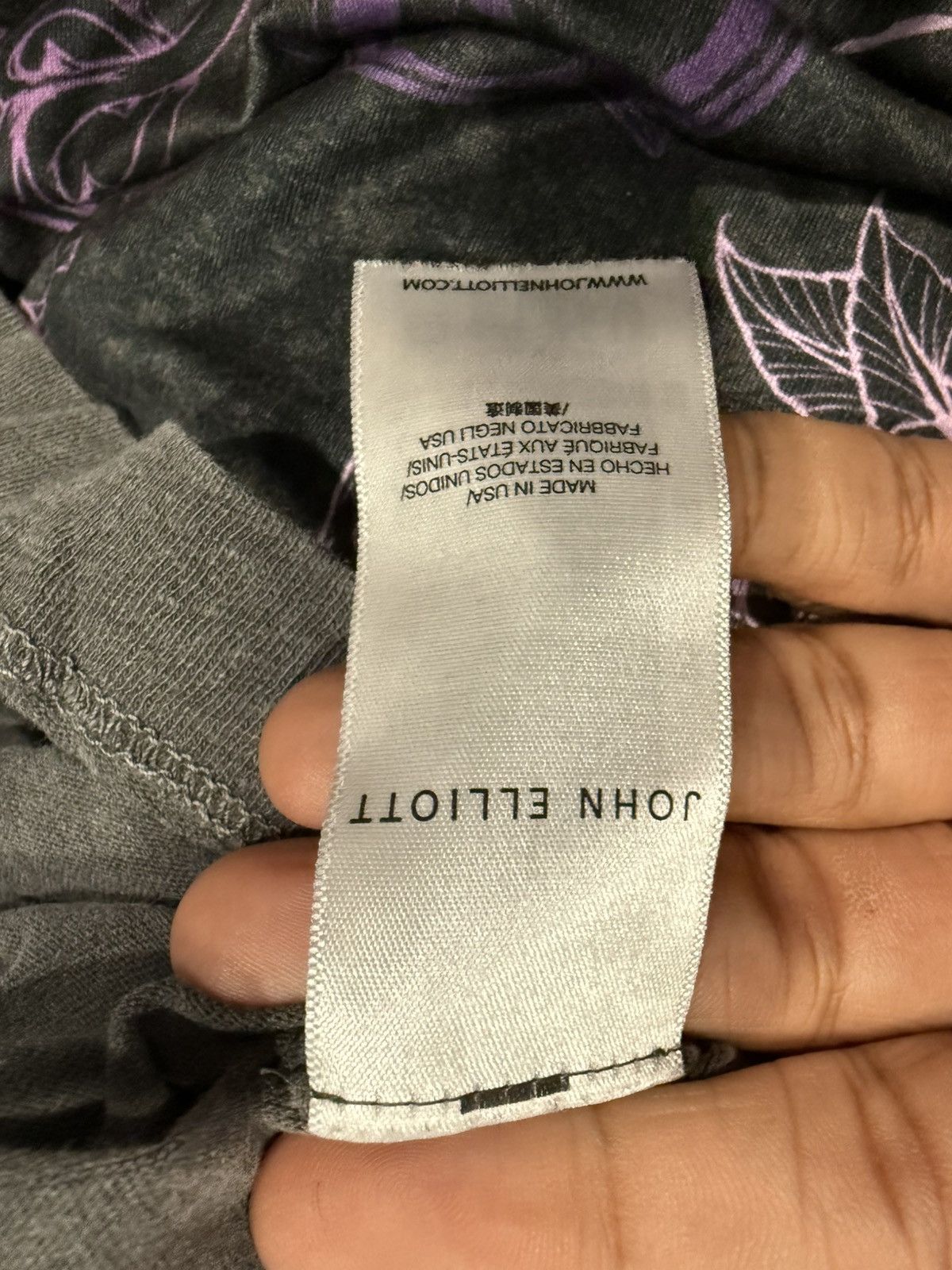 John Elliott John Elliot Reconstructed Tee Size US S / EU 44-46 / 1 - 4 Thumbnail
