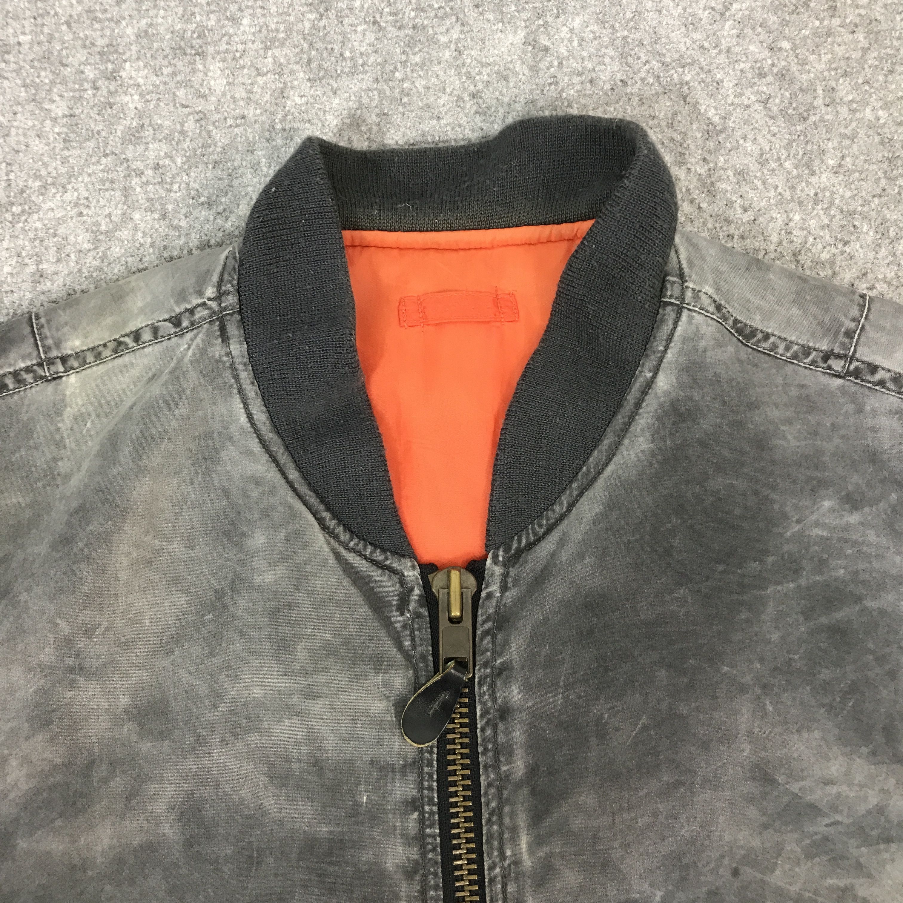 Japanese Brand Vintage air force intermediate Ma-1 Bomber jacket Size US L / EU 52-54 / 3 - 7 Thumbnail